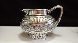 Antique Silver Plated Tea Service Set Simpson Hall Miller & Co, Quadruple