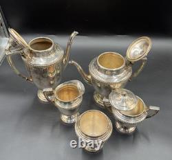 Antique Silver Plated Tea Set EPC