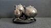 Antique Silver Plated Tea Set From Walker And Hall Sheffield England