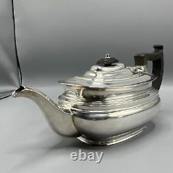 Antique Silver Plated Teapot Sugar Bowl Cream Jug Tea Set Roberts & Belk English