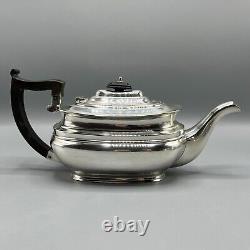 Antique Silver Plated Teapot Sugar Bowl Cream Jug Tea Set Roberts & Belk English