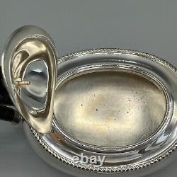 Antique Silver Plated Teapot Tea Service Footed English Quality William Suckling