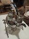 Antique Silver Plated Tilting Tea Pot On Stand