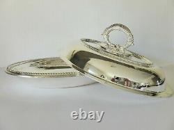Antique Silver Plated Tureen, EPNS, Antique Tableware, High Tea, Platter