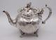 Antique Silver Plated Victorian Batchelor Tea Pot Shaw & Fisher Sheffield C. 1850