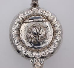 Antique Silver Plated Victorian Batchelor Tea Pot Shaw & Fisher Sheffield c. 1850