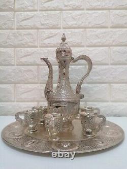 Antique Silver Plated Vintage 6Pc Coffee/Tea Set