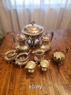 Antique Silver Tea And Tableware