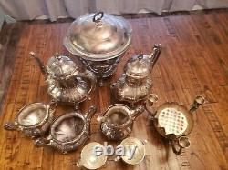 Antique Silver Tea And Tableware