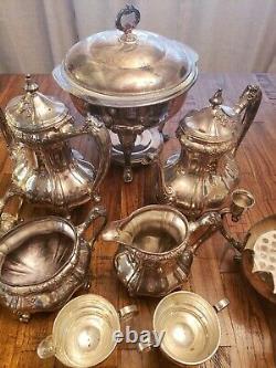 Antique Silver Tea And Tableware