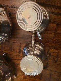 Antique Silver Tea And Tableware