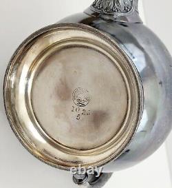 Antique Southington Quadruple Plate Silver-Plate Tea Kettle Pot 025 (VERY RARE)