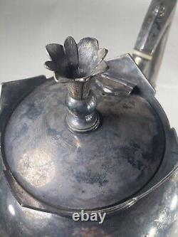 Antique Tea Lot 1pc Meriden B. Co. 1884 3pc Middletown Plate 1885 (READ)
