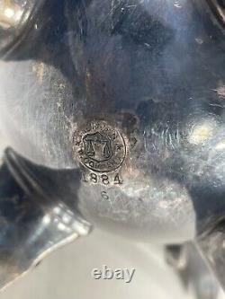 Antique Tea Lot 1pc Meriden B. Co. 1884 3pc Middletown Plate 1885 (READ)