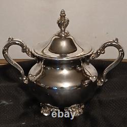 Antique Tea Set, Old English Silver Plate, Poole Silver Company