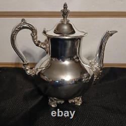 Antique Tea Set, Old English Silver Plate, Poole Silver Company