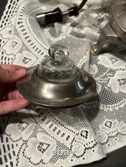 Antique Universal Silver Plate Coffee Tea Percolator E9629 Landers Frary Clark