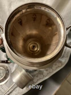 Antique Universal Silver Plate Coffee Tea Percolator E9629 Landers Frary Clark