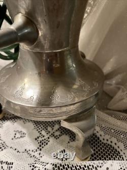 Antique Universal Silver Plate Coffee Tea Percolator E9629 Landers Frary Clark