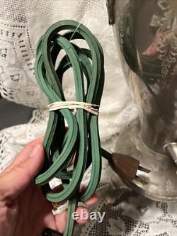 Antique Universal Silver Plate Coffee Tea Percolator E9629 Landers Frary Clark