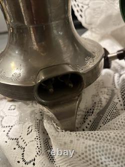 Antique Universal Silver Plate Coffee Tea Percolator E9629 Landers Frary Clark