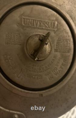 Antique Universal Silver Plate Coffee Tea Percolator E9629 Landers Frary Clark