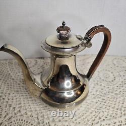 Antique Victorian Sheffield Silver Plate Teapot