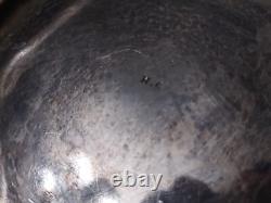 Antique Victorian Silver Plate Tea Kettle On Stand With Crest