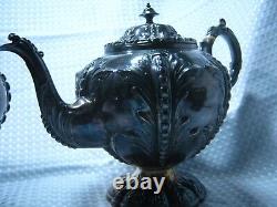 Antique Victorian Silver Plated Tea Set