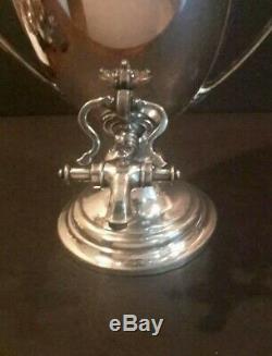 Antique Victorian Silver Plated Tea Urn Samovar by Walker & Hall 11303