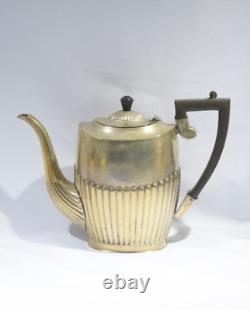 Antique Vintage Cheltenham Of Sheffield Silver Plate Epns Coffee Tea Service Set