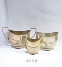 Antique Vintage Cheltenham Of Sheffield Silver Plate Epns Coffee Tea Service Set