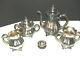 Antique/vintage Meriden Silver Plate Co. Quadrupleplate 4 Pc. Tea Service Set