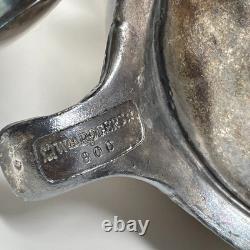 Antique WM Rogers 800 Silver Plate Footed Victorian Coffee Tea Pot 5 Piece Set