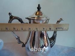 Antique Wm Rogers 800 Silver Tea Or Water Pitcher Very Nice
