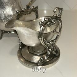 Antique silver plate Victorian TEA/COFFEE SET