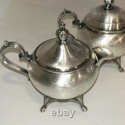Antique silver plate Victorian TEA/COFFEE SET