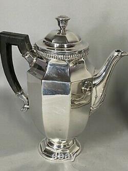 Antique silver-plated tea set from 19th century Christofle FREE SHIPPING