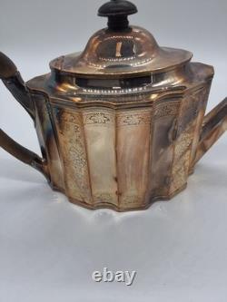 Antique silver-plated teapot Silver Plate 1880's. Beautiful Antique silver-plated teapot Silver Plate 1880's. Beautiful