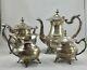 Antique/vintage E. P. S. Silver Plated Coffee And Tea Set Marked E. P. S 15m