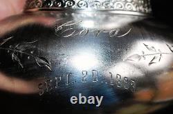 Antuqie Silverplate Quadruplate 5 Pieces Tea Set James W. Tufts England
