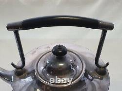 Art Deco EPNS Teapot Tea Pot + Stand AB&Co Albert J Beardshaw & Co. Silver plate