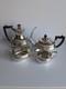 Art Deco Silver Plated Four-piece Tea Set C1950 Hallmarked