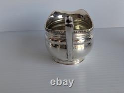 Art Deco Silver Plated Four-Piece Tea Set c1950 Hallmarked