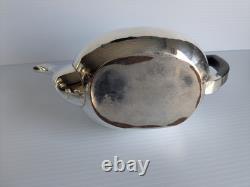 Art Deco Silver Plated Four-Piece Tea Set c1950 Hallmarked