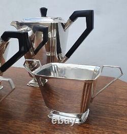 Art Deco Silver Plated Tea Set