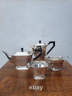 Art Deco Silver Plated Tea Set