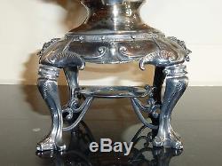 Art Nouveau Antique Victorian P. B. & P. Co Silver Plated Tea Hot Water Server