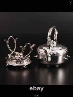 Art Nouveau Antique / Vintage Gorham Silver Soldered Teapot, Tea Kettle