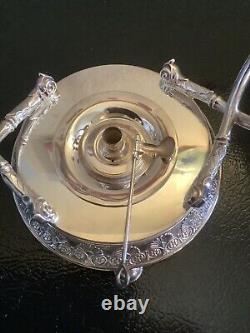 Art Nouveau Antique / Vintage Gorham Silver Soldered Teapot, Tea Kettle